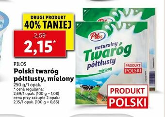 Lidl Polski twaróg półtłusty, mielony oferta