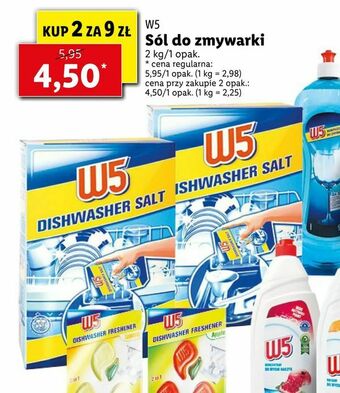 Lidl Sól do zmywarki oferta
