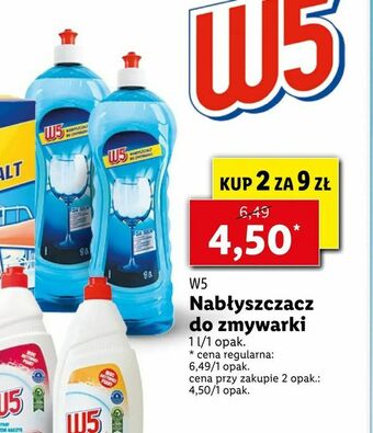 Lidl Nabłyszczacz do zmywarki oferta