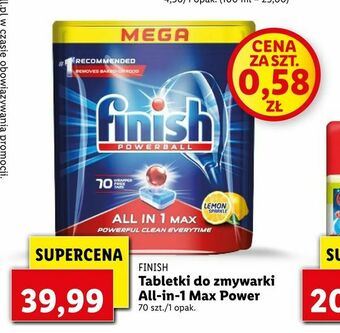 Lidl Tabletki do zmywarki All-in-1 Max Power oferta