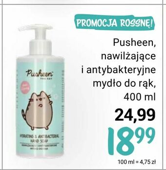 Rossmann Pusheen, nawilżające i antybakteryjne mydło do rąk oferta