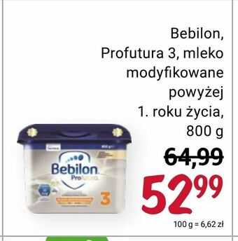 Rossmann Bebilon, Profutura 3, mleko modyfikowane powyżej 1. roku życia oferta