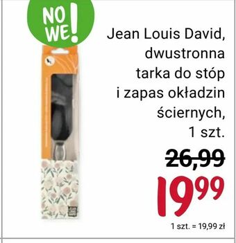 Rossmann Jean Louis David, dwustronna tarka do stóp i zapas okładzin ściernych oferta