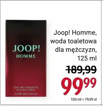 Rossmann Joop! Homme, woda toaletowa dla mężczyzn oferta