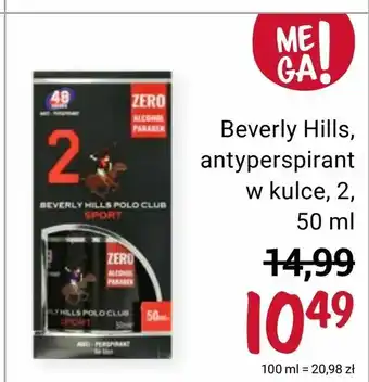 Rossmann Beverly Hills, antyperspirant w kulce, 2 oferta