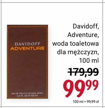 Rossmann Davidoff, Adventure, woda toaletowa dla mężczyzn oferta