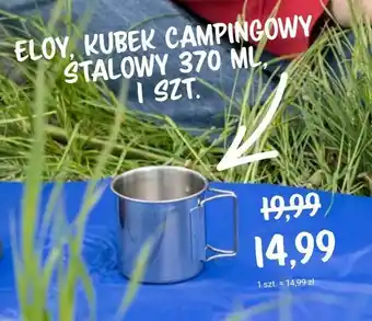 Rossmann Eloy, kubek campingowy stalowy 370 ml oferta