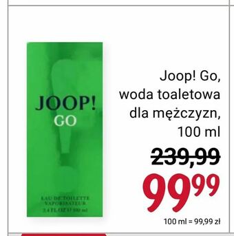 Rossmann Joop! Go, woda toaletowa dla mężczyzn oferta
