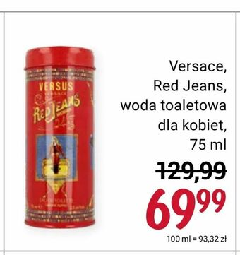 Rossmann Versace, Red Jeans, woda toaletowa dla kobiet oferta