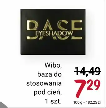 Rossmann Wibo, baza do stosowania pod cień oferta