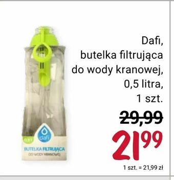 Rossmann Dafi, butelka filtrująca do wody kranowej oferta
