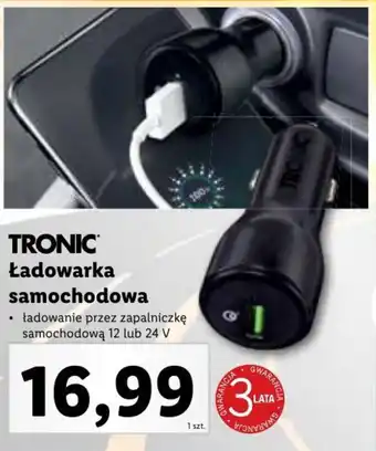 Lidl Tronic Ładowarka samochodowa 12/24 V oferta