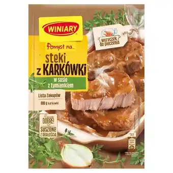 Torimpex Winiary pomysł na… steki z karkówki w sosie z tymiankiem 44 g oferta