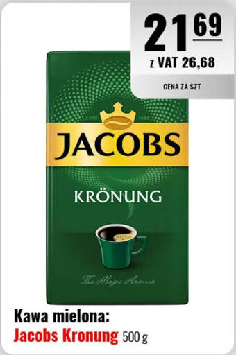 Eurocash Jacobs Kronung Kawa mielona 500 g oferta