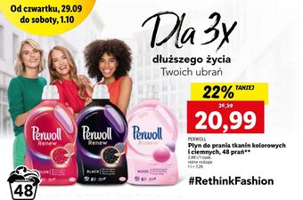 Lidl Płyn do prania perwoll renew wool oferta