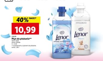 Lidl Płyn do płukania spring awakening lenor classic oferta