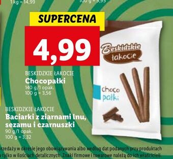 Lidl Choco pałki aksam beskidzkie łakocie oferta