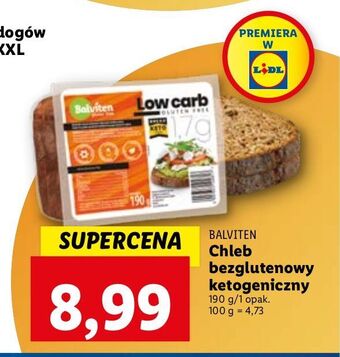 Chleb low carb balviten
