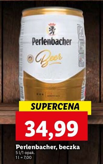 Lidl Piwo perlenbacher oferta