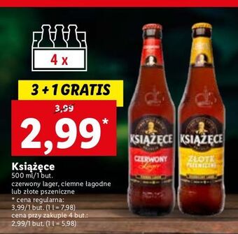 Piwo książęce złote pszeniczne