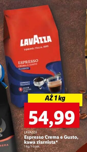Lidl Kawa lavazza espresso crema e gusto oferta