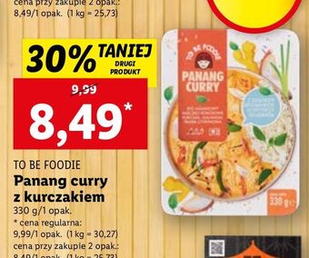 Lidl Kubełek azjatycki panang curry to be foodie oferta
