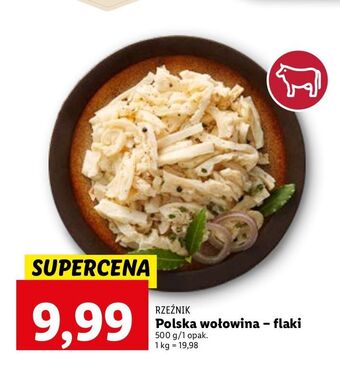 Lidl Flaki wołowe rzeźnik codzienna dostawa oferta