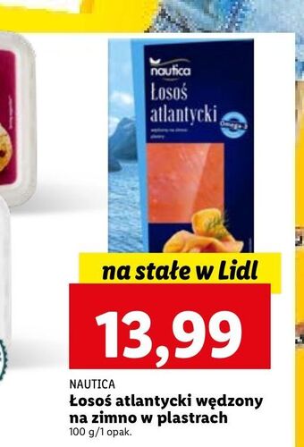 Lidl Łosoś atlantycki wędzony nautica schwartz oferta
