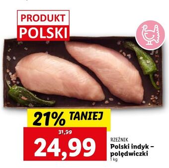 Lidl Polędwica z indyka rzeźnik codzienna dostawa oferta