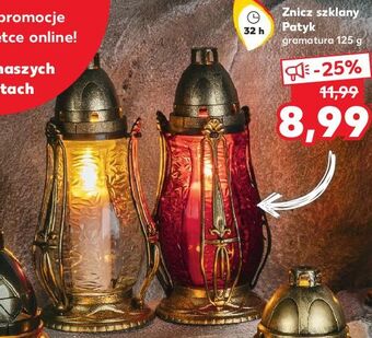Kaufland Znicz szklany patyk 125 g oferta