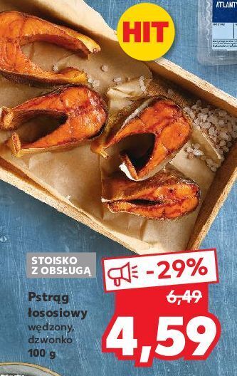 Kaufland Pstrąg łososiowy oferta