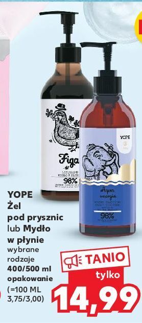 Kaufland Mydło w płynie figa yope oferta