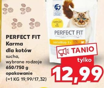 Kaufland Karma dla kota sensitive 1+ perfect fit oferta