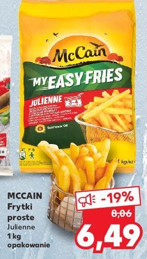 Kaufland Frytki julienne mccain my fries oferta