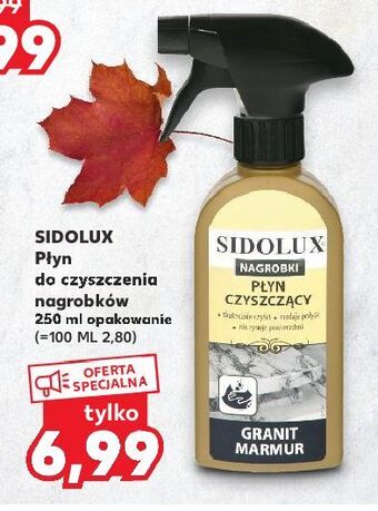 Kaufland Płyn czyszczący do nagrobków granit marmur sidolux do nagrobków oferta
