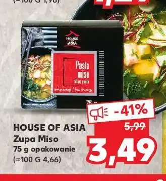 Kaufland Pasta miso house of asia oferta