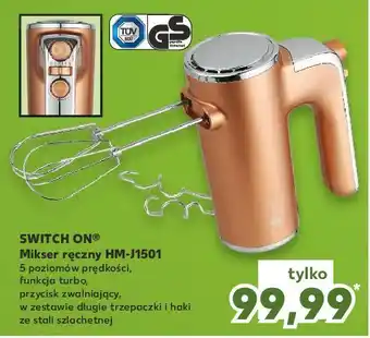 Kaufland Mikser ręczny hm-j1501 switch on oferta