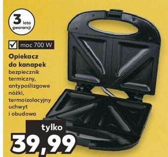 Kaufland Opiekacz do kanapek 700 w oferta