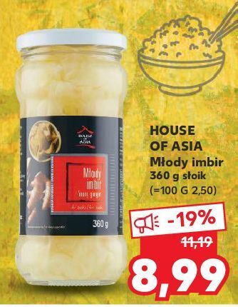Kaufland Młody imbir house of asia oferta
