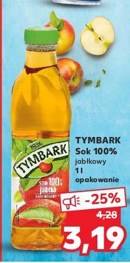 Sok jabłkowy 100% tymbark 1936