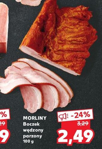 Kaufland Boczek wędzony parzony morliny oferta