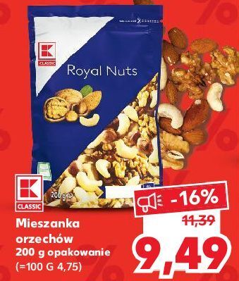 Kaufland Mieszanka orzechów k-classic oferta