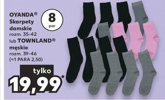 Kaufland Skarpetki męskie 39-46 townland oferta