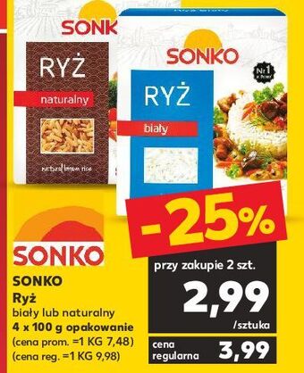 Kaufland Ryż biały sonko oferta