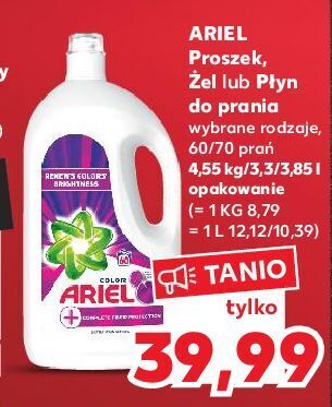 Kaufland Proszek do prania color ariel aqua puder oferta