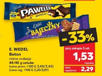 Kaufland Baton e. wedel bajeczny oferta