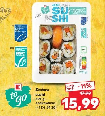 Kaufland Zestaw sushi k-to go oferta