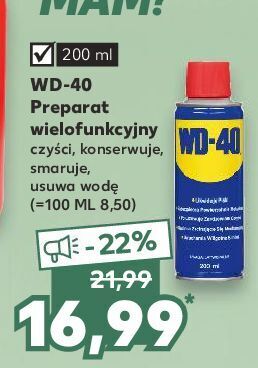 Kaufland Preparat wielozadaniowy wd-40 oferta