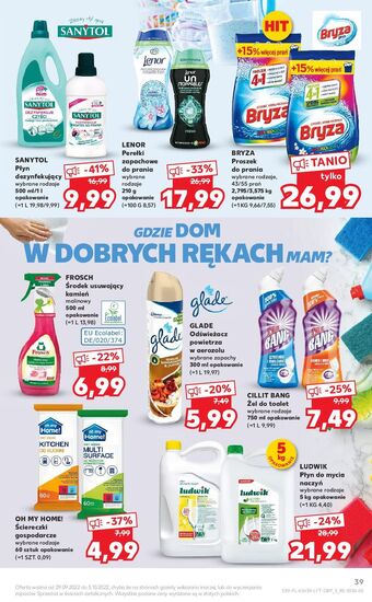 Kaufland Proszek do prania kolor bryza oferta