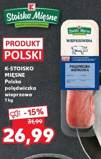 Kaufland Polędwiczka wieprzowa qafp stoisko mięsne oferta